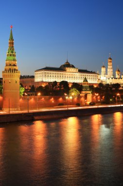 Rusya, Moskova kremlin görünümünü