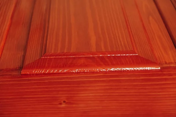 Éléments en bois d'acajou vernis comme texture de fond — Photo
