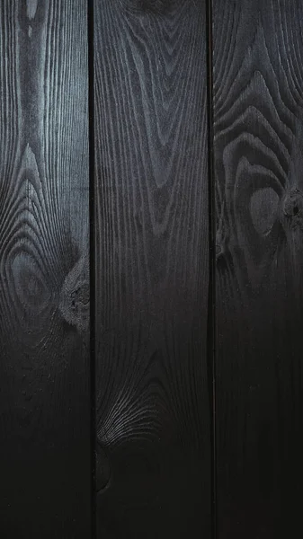 Dřevěné textury černých desek pozadí. . Kopírovat, prázdné místo pro text. — Stock fotografie