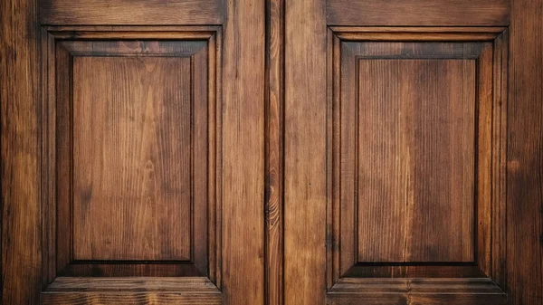 Vintage Wooden Door Element Made Mahogany — ストック写真