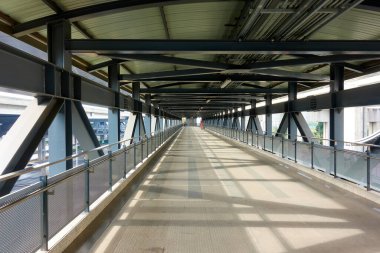 SRT Dark Red Line (Kheha Station) Bangkok THAILAND-January 04 2022 Kheha Dark Red Line Station The construction is expected to be completed by 2020.on January 04 2022.