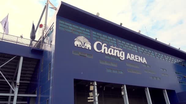 Chang Arena Buriram Thailand Januar 2022 Chang Arena Inoffizielle Bezeichnung — Stockvideo