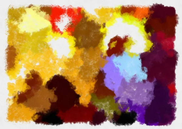Ilustración Estilo Fondo Imagen Abstracto Patrón Varios Colores Vibrantes Acuarela —  Fotos de Stock