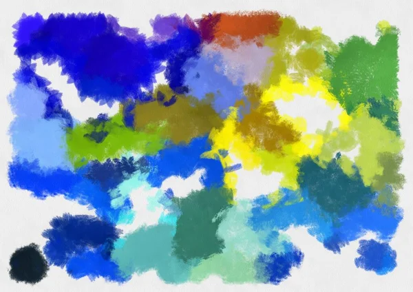 Иллюстрация Стиль Фона Изображения Абстрактный Узор Различные Яркие Цвета Акварели — стоковое фото