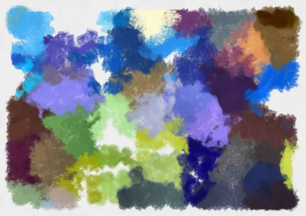 Εικονογράφηση Στυλ Φόντο Εικόνα Αφηρημένο Μοτίβο Διάφορα Ζωντανά Χρώματα Ακουαρέλα — Φωτογραφία Αρχείου