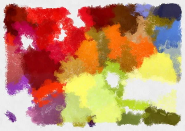 Ilustración Estilo Fondo Imagen Abstracto Patrón Varios Colores Vibrantes Acuarela — Foto de Stock