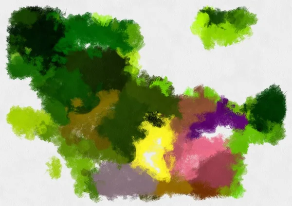 Εικονογράφηση Στυλ Φόντο Εικόνα Αφηρημένο Μοτίβο Διάφορα Ζωντανά Χρώματα Ακουαρέλα — Φωτογραφία Αρχείου