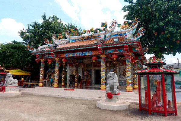 Udon Thani Thailand July 2022 Grandfather Shrine Thai Chinese Cultural — Stockfoto