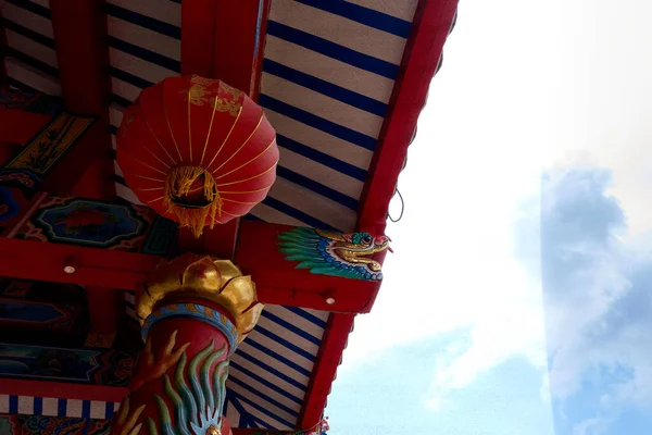 Udon Thani Thailand July 2022 Grandfather Shrine Thai Chinese Cultural — Foto Stock