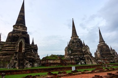 Wat Phra Si Sanphet temple was the holiest temple on the site of the old Royal Palace in Thailand's ancient capital of Ayutthaya until the city was completely destroyed.