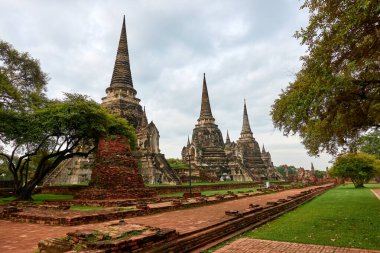 Wat Phra Si Sanphet temple was the holiest temple on the site of the old Royal Palace in Thailand's ancient capital of Ayutthaya until the city was completely destroyed.