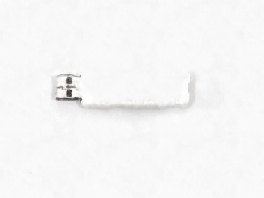 Beyaz arka plan suluboya resim çiziminde beyaz flaş bellek.