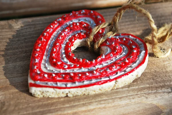 kalp, sevgi, Hediyelik, sicim, el sanatları, kırmızı, ahşap biblo, Hatıra Eşyası, el sanatları