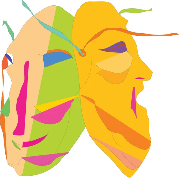 maskeler, tiyatro, renk,