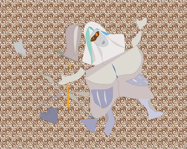 woman performing a fiery dance