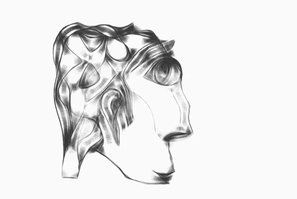 Erkek, erkek, profil,