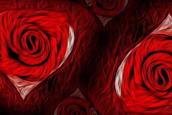 Abstract rose pattern — Stock Photo, Image