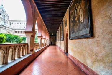 Santa Maria de Guadalupe Kraliyet Manastırı. Caceres, İspanya. UNESCO Dünya Mirası Alanı.