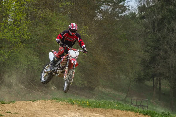 Warching Germany June 2021 Motocross Training Warching Germany — Stock Photo, Image