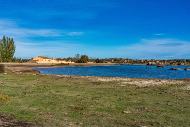 Los Barruecos Doğal Anıtı, Malpartida de Caceres, İspanya Extremadura.