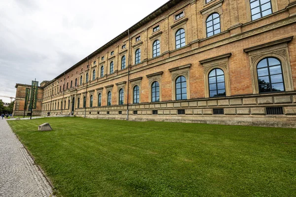 Veduta Del Palazzo Storico Museo Alte Pinakothek Monaco Baviera Germania — Foto Stock
