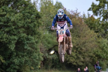 Windsberg, Almanya - 29 Haziran 2021: Motocross eğitimi Windsberg Almanya