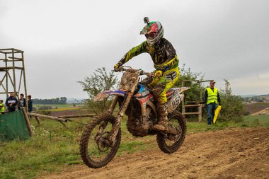 Windsberg, Almanya - 29 Haziran 2021: Motocross eğitimi Windsberg Almanya