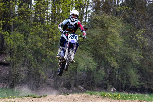 Warching Germany June 2021 Motocross Training Warching Germany — стокове фото