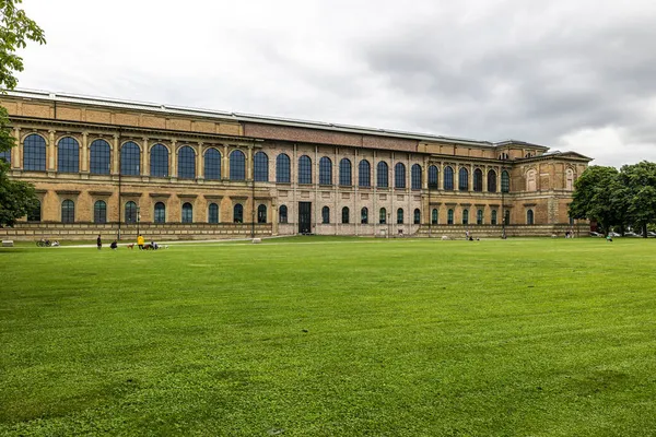 Vista Del Palacio Histórico Museo Alte Pinakothek Munich Baviera Alemania —  Fotos de Stock