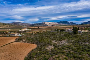 Kanada 'da manzara De La Lena, İspanya' da Murcia bölgesi, Avrupa