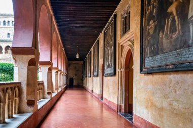 Santa Maria de Guadalupe Kraliyet Manastırı. Caceres, İspanya. UNESCO Dünya Mirası Alanı.