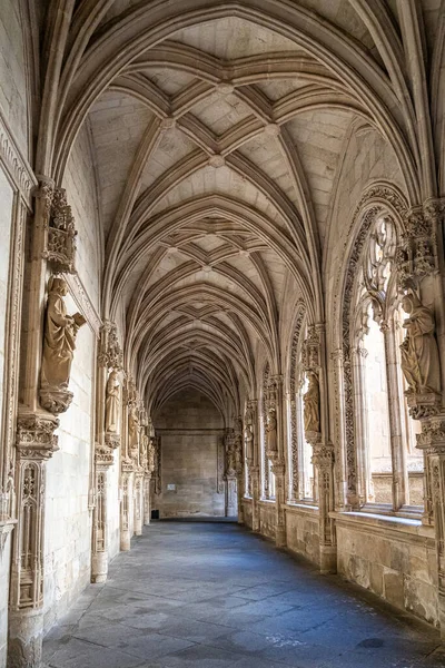 Interiér Kláštera San Juan Los Reyes Starém Městě Toledo Španělsko — Stock fotografie