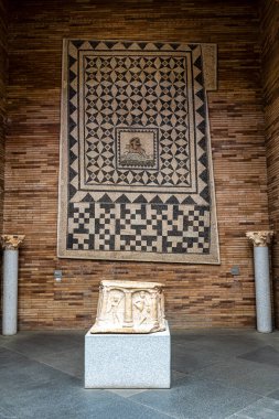 Ulusal Roma Sanat Müzesi ünlü İspanyol mimar Rafael Moneo tarafından tasarlanmıştır. Merida, Extremadura, İspanya