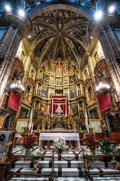 Внутрішній Двір Королівського Монастиря Санта Марія Гуадалупе Касерес Іспанія Unesco — стокове фото