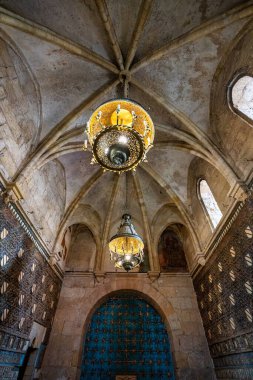 Mudejar Capilla San Bartolome Şapeli Cordoba 'da, Endülüs İspanya' da.