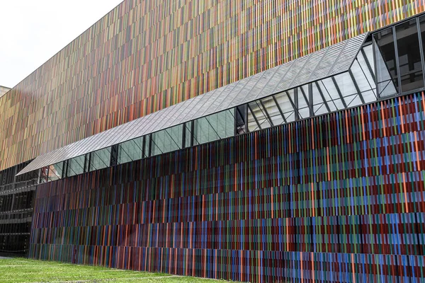 Современное Здание Музея Мюнхене Германия Симметрия Минимализм — стоковое фото