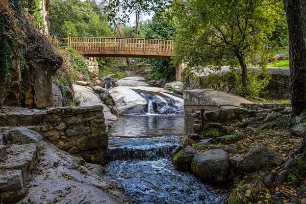 Piscine Naturelle Dans Petit Village Casas Del Monte Estrémadure Espagne — Photo