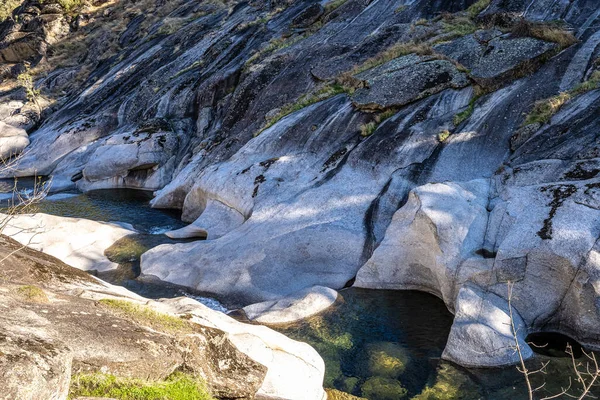 Natural Pools Los Pilones Garganta Los Infiernos Gorge Gorge Hell — Stockfoto