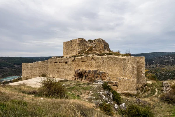 Ruïnes Van Het Rochafrida Kasteel Beteta Serrania Cuenca Castilla Mancha — Stockfoto