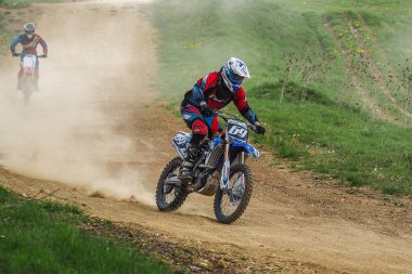 Warching, Almanya - 29 Haziran 2021: Warching Almanya 'da motokros eğitimi