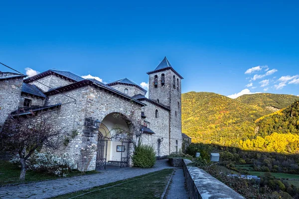 Torla Brama Parku Narodowego Ordesa Monte Perdido Pirenejach Hiszpańskich Aragon — Zdjęcie stockowe