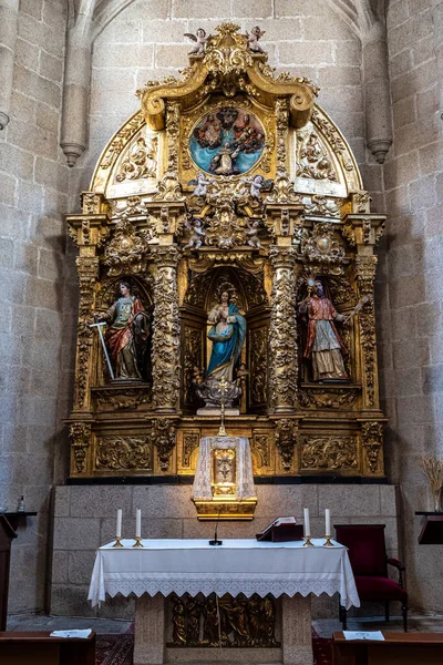 Interior Catedral Santa Maria Asunción Cáceres Extremadura España — Foto de Stock