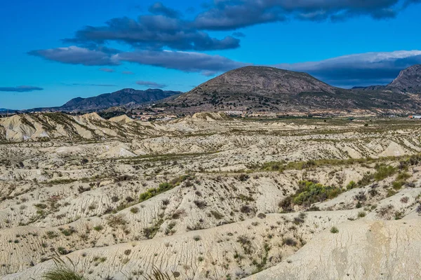 Die Badlands Von Abanilla Und Mahoya Der Region Murcia Spanien — Stockfoto