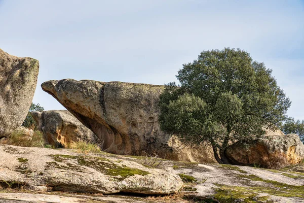 ロスBarruecos自然記念碑 マルパルダ カセレス スペインのエストレマドゥーラ州 — ストック写真