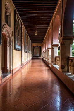 Santa Maria de Guadalupe Kraliyet Manastırı. Caceres, İspanya. UNESCO Dünya Mirası Alanı.