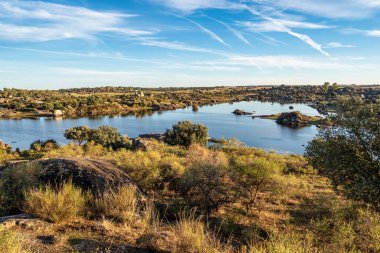 Los Barruecos Doğal Anıtı, Malpartida de Caceres, İspanya Extremadura.