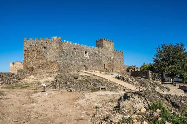 Antico Castello Montanchez Vicino Caceres Estremadura Spagna Liberamente Accessibile Turisti — Foto Stock