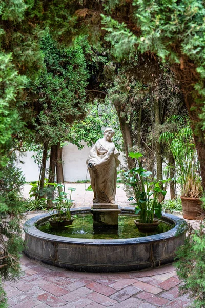 Nádvoří Zahrady Viana Palace Cordoba Andalusie Španělsko Postavený Století Viana — Stock fotografie