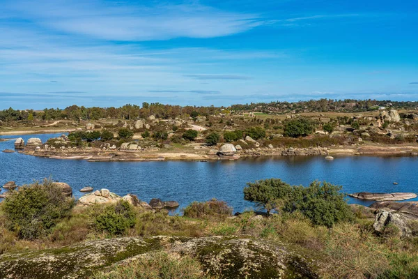 Los Barruecos Doğal Anıtı, Malpartida de Caceres, İspanya Extremadura.