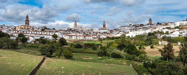 Jerez Los Caballeros City Badajoz Extremadura Spain — 스톡 사진